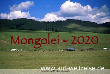 Kalender 2020 - Mongolei - Das Land Dschingis Khans