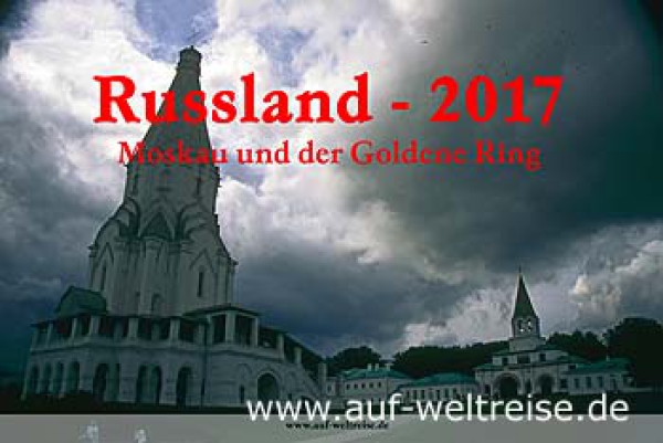 Kalender Russland 2017, Moskau, Goldener Ring